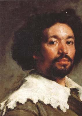 Diego Velazquez Juan de Pareja (detail) (df01) Norge oil painting art